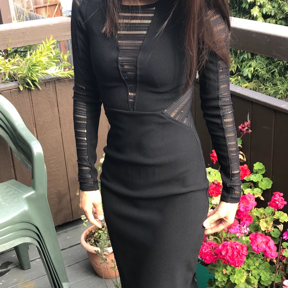 Express black dress